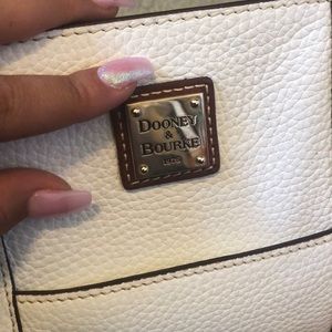 Dooney and Bourke white shoulder bag